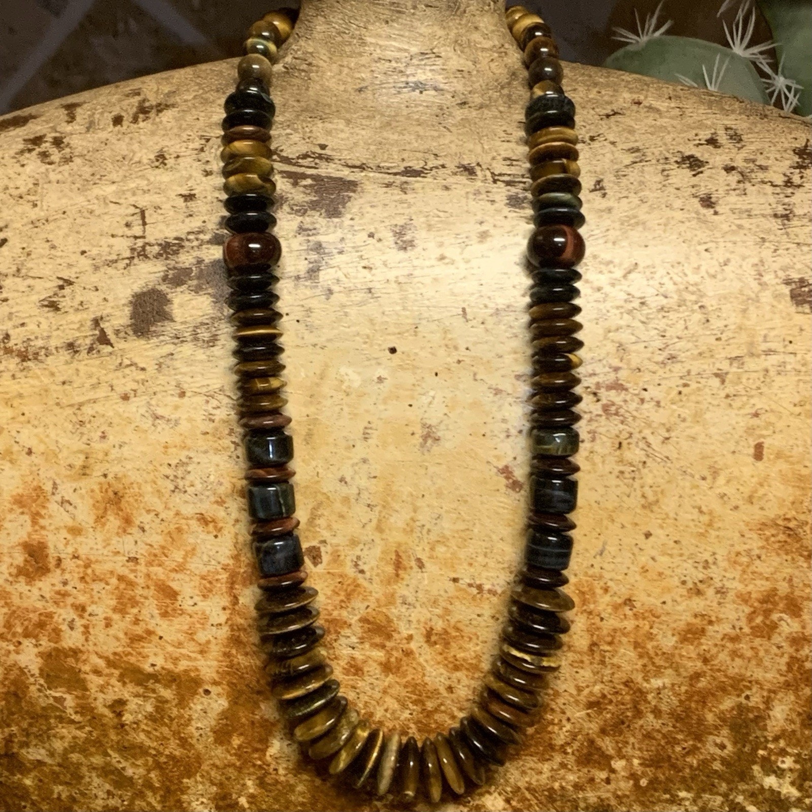 Jay King Necklace Copper And Tigers Eye By Dtr 54$